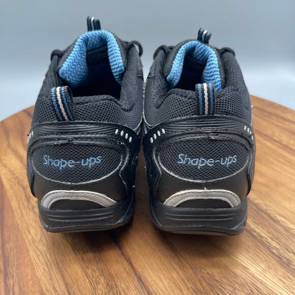 Skechers Shape Ups Shoes Womens Size 10 Black Toning Walking Workout Gym Running - Picture 4 of 8
